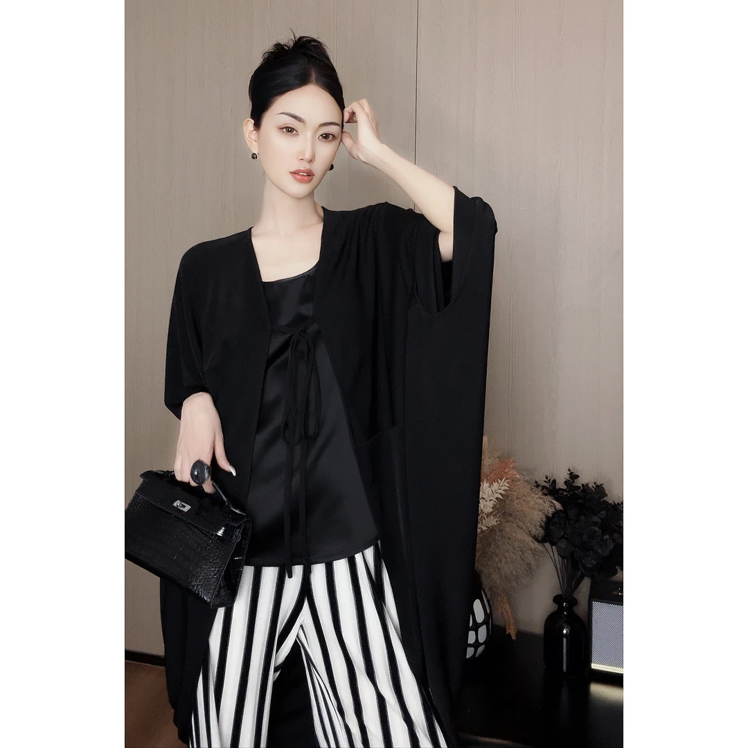 紫紫 拂月2.0  三季百搭防晒外套披风设计感透气时尚外套ZSJC0409