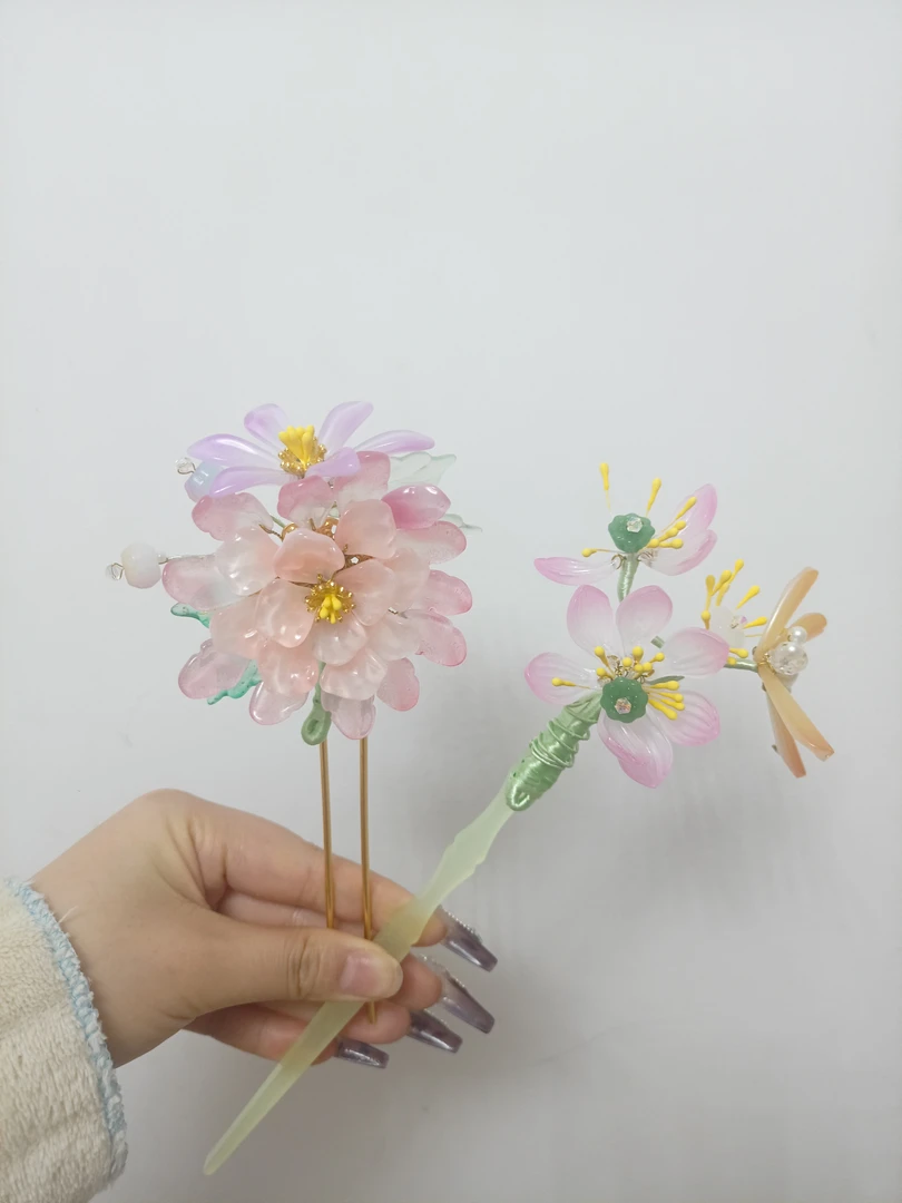 琉璃苏百搭手工古风