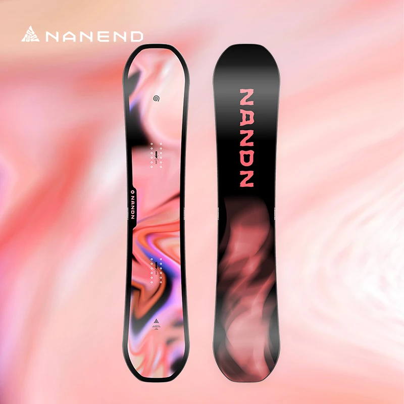 Nanend南恩2024新款轨迹滑雪板烧结板底女款全能板公园平花刻滑男