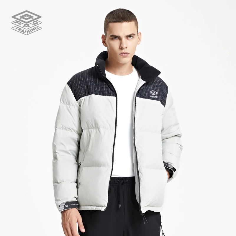 Umbro/茵宝男子冬季反光保暖户外运动羽绒服外套U2122421005