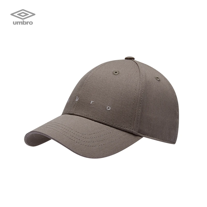 Umbro/茵宝男女同款透气简约可调节鸭舌帽球运动帽子U3323330313