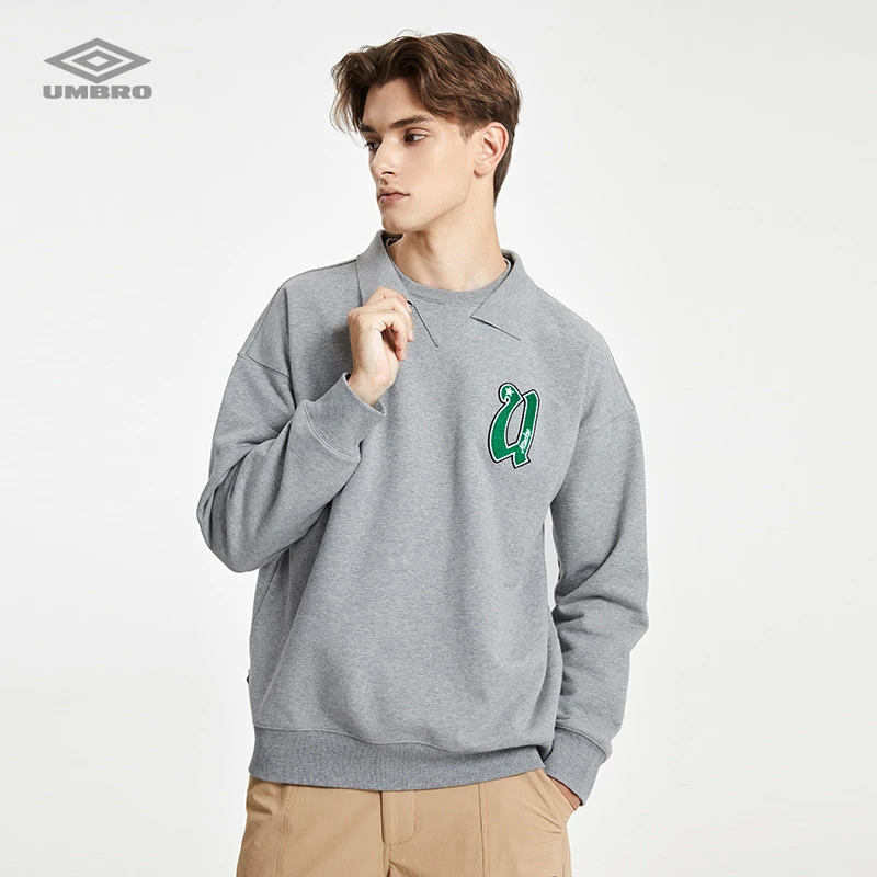 Umbro/茵宝【龙年穿搭】男女款休闲百搭套头运动卫衣U2322450424