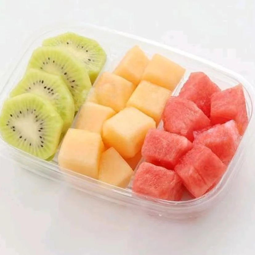 【三拼】奇异果+麒麟西瓜+哈密瓜果切约350克