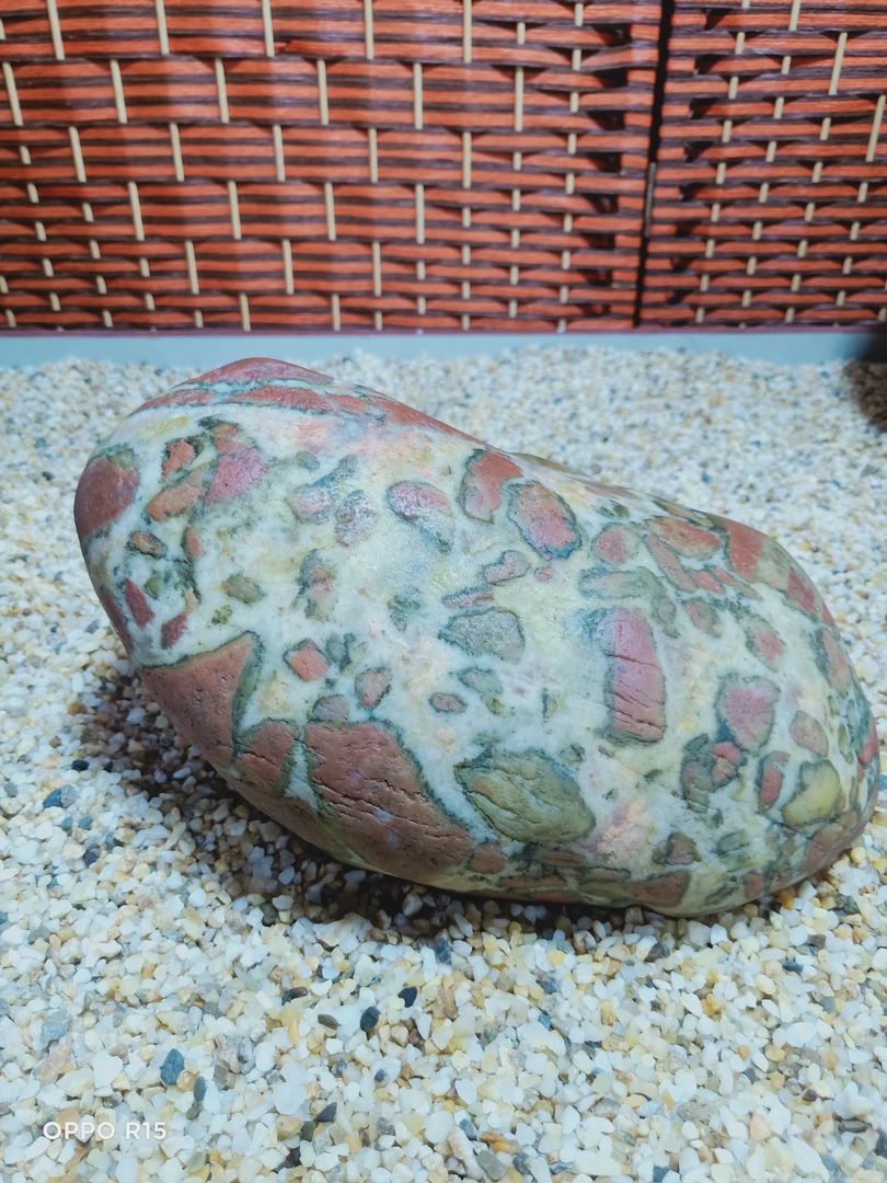 长江雨花玛瑙石《金蟾》纯天然，不任何人为加工 尺寸26+14+7