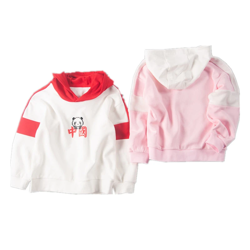 男女童卫衣中国新款中小童秋装宽松连帽衫儿童春秋款上衣服