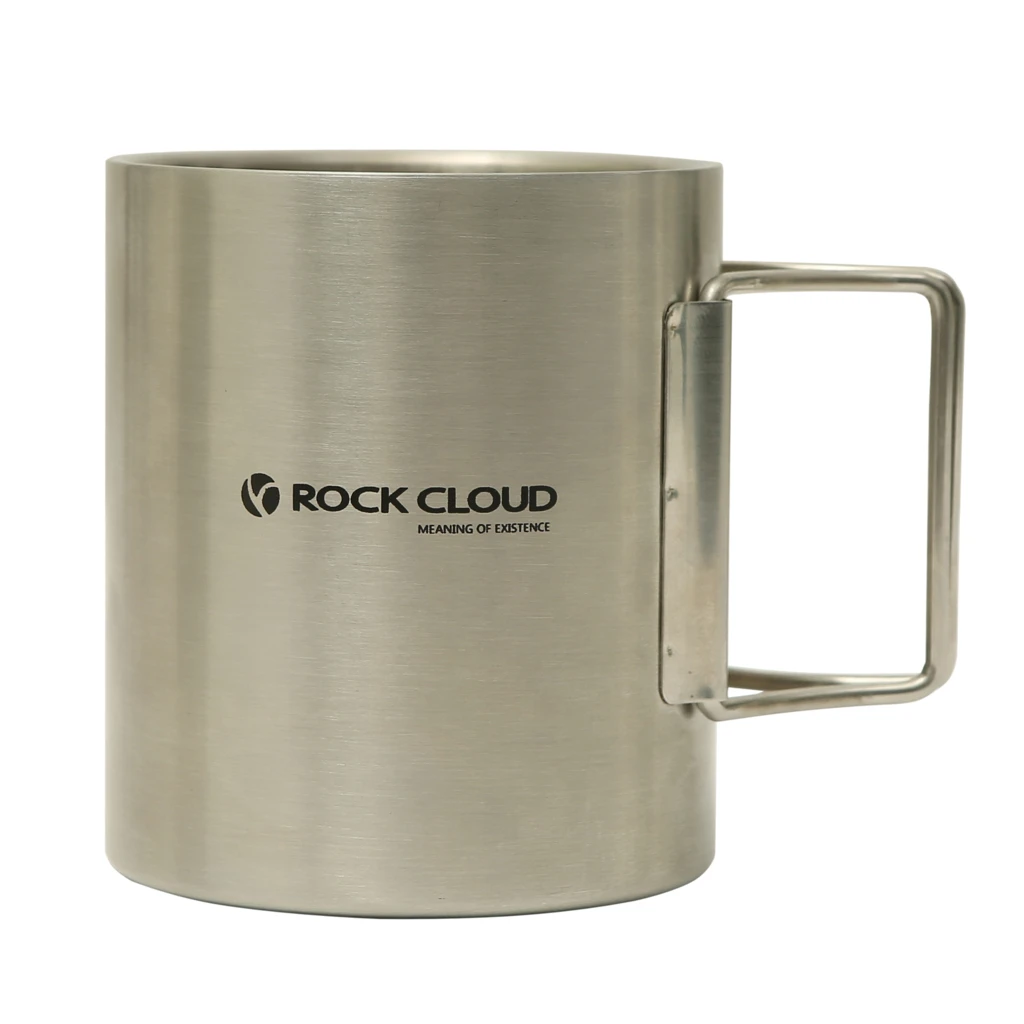 RockCloud/岩云户外露营野餐咖啡杯双层隔热不锈钢杯防烫13001
