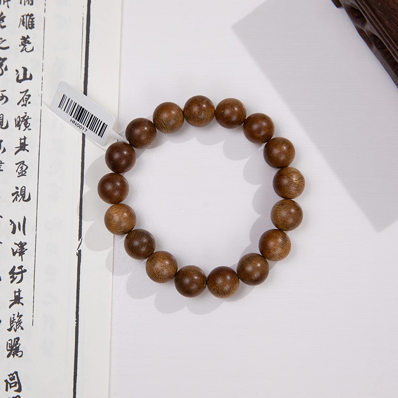 【二少珠宝】12.5mm海南沉香1.2素圈