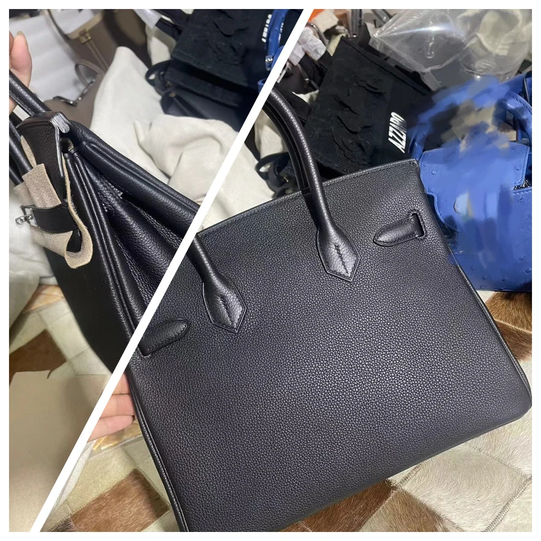 （目皆）气质手工25cm 手提 牛皮 togo 气质 包包女士手提包