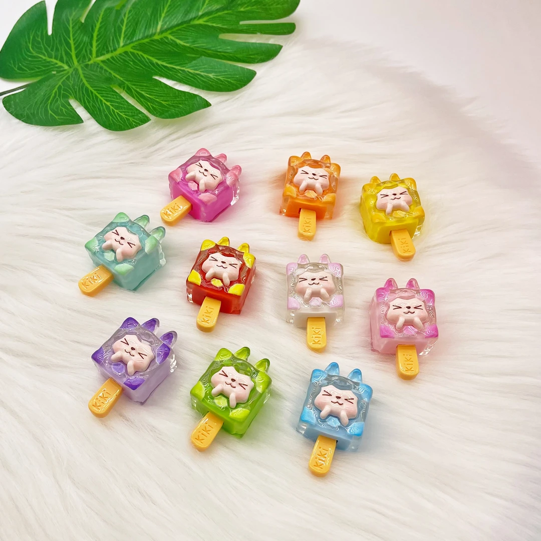 冰透雪糕KK一套10个DIY手工制作