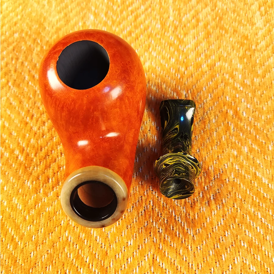 进口石楠木手工烟斗空腔大气室