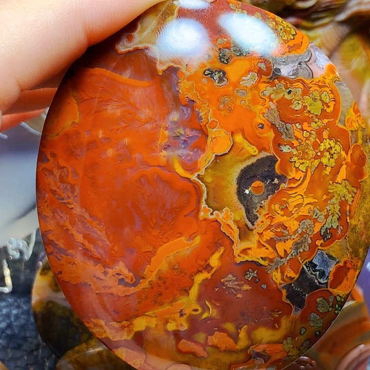 玛瑙/玉髓手把71未镶嵌东**就