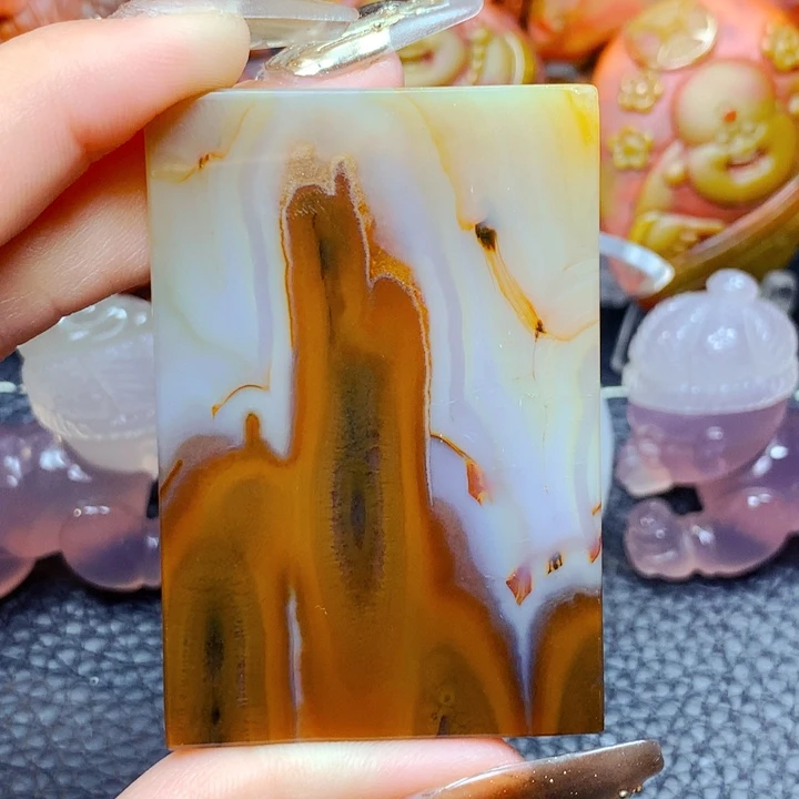 玛瑙/玉髓吊坠21未镶嵌阿****)