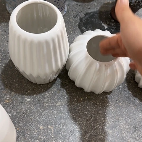 瓶瑕疵南瓜➕瑕疵白箭头花瓶