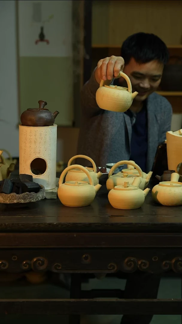 【闪购商品】白泥砂铫壶