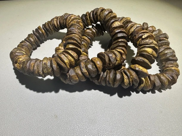 R18奇楠沉香包壳树丁单圈17克多样性发1