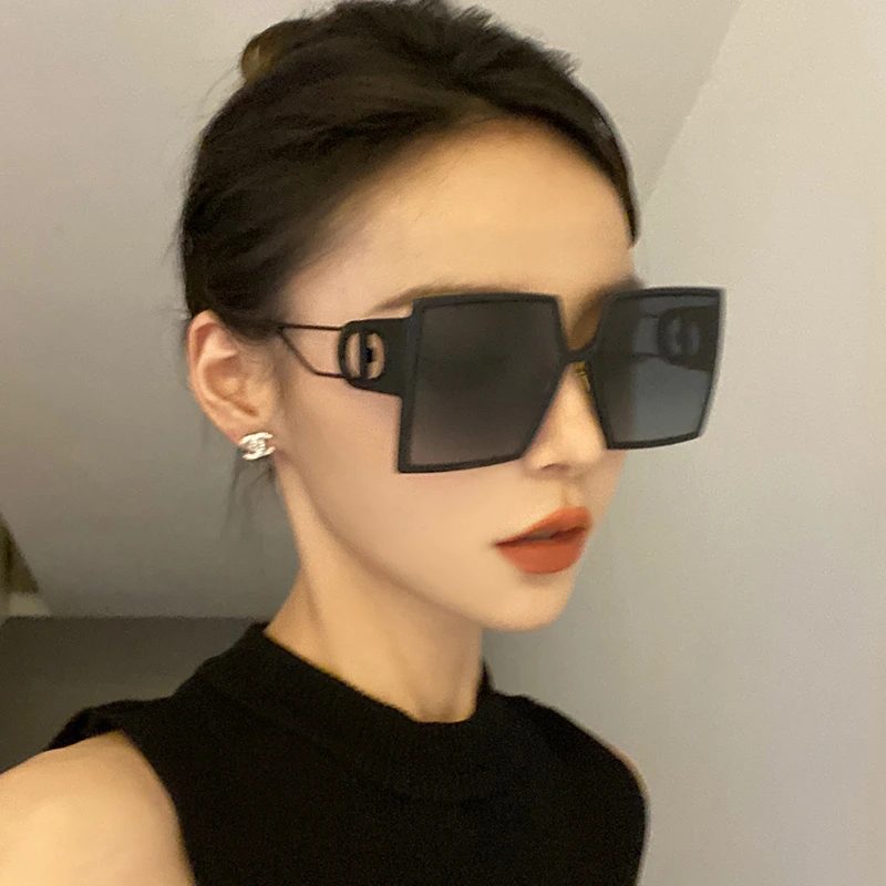 2022新款墨镜女韩版大方框圆脸显瘦网红街拍高级感防紫外线太阳镜