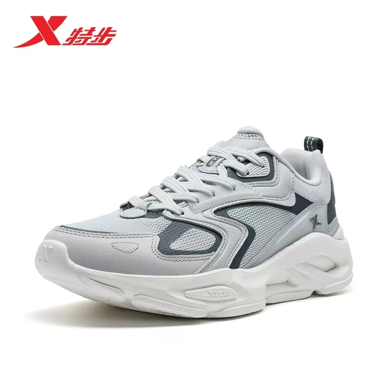 XTEP/特步雅丹风男鞋元启2.0潮流透气复古男鞋时尚春季网面休闲鞋