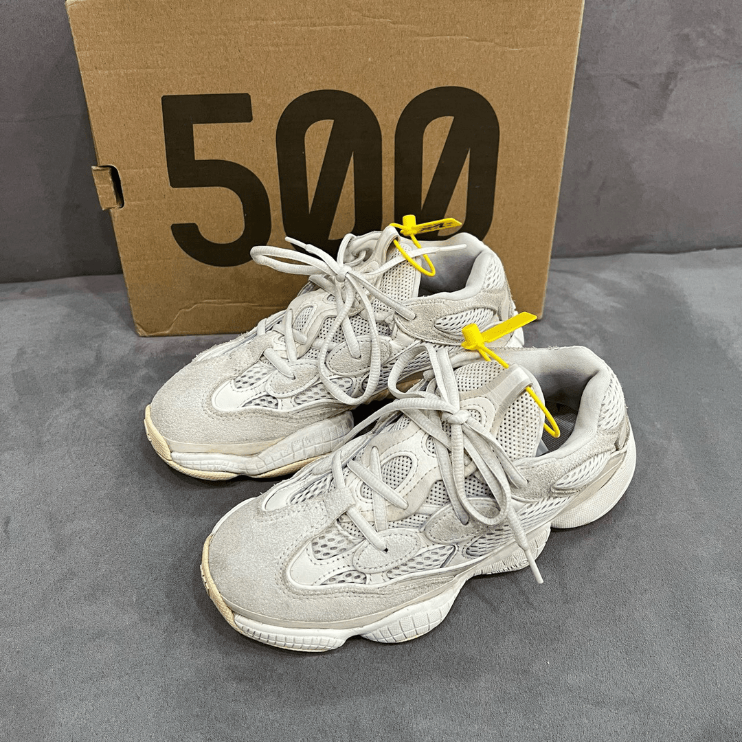 【秒价】yeezy500骨白36码 原盒 95新整体成色可以 编码4182 运动鞋