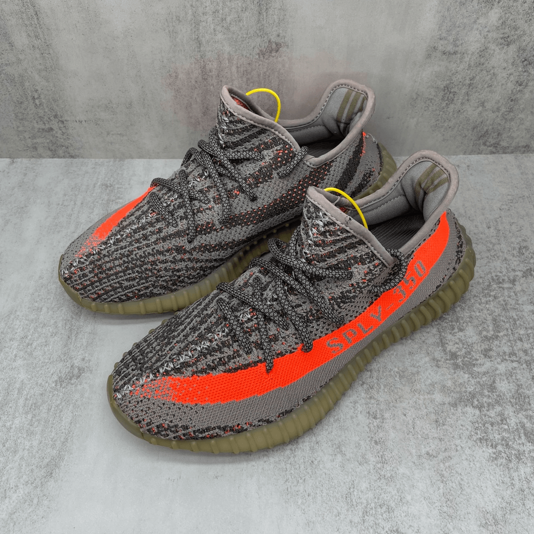【秒价】Yeezy350 灰橙色运动鞋/41码/95新/编码8179/市场价5700