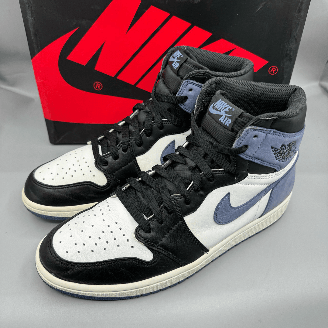【秒价】aj1 六冠王 贪玩蓝月 44.5码 原盒 98新全新3000编码7353