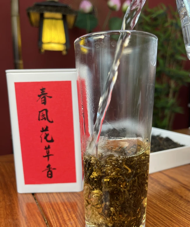 【古树滇红】茉莉红茶茉莉花3窨工艺