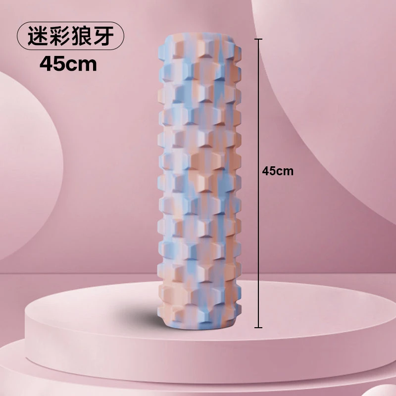 RE-泡沫轴滚轴狼牙瑜伽辅助工具用品泡沫轴肌肉放松滚轴按摩轴