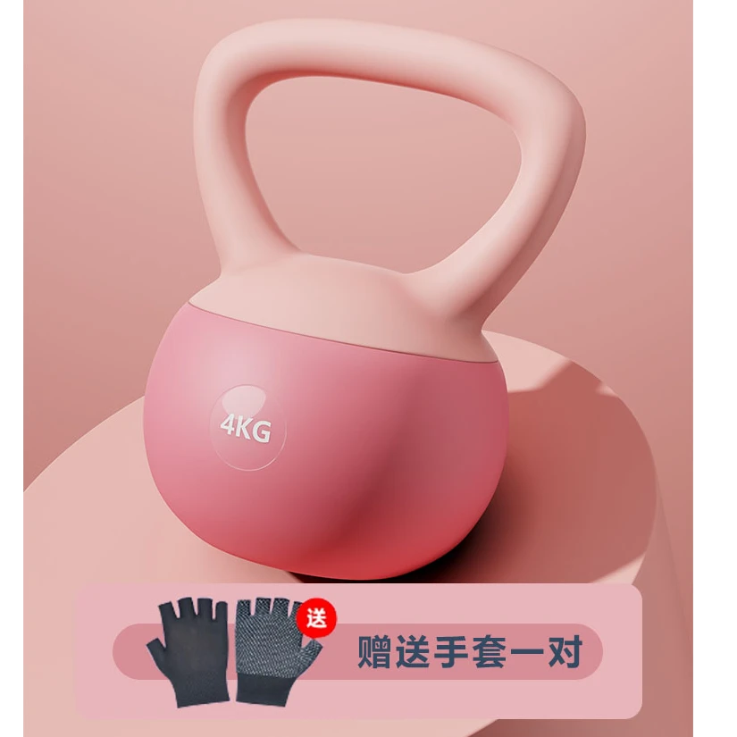 remolati软底壶铃家用练臀深蹲运动器材翘臀壶铃静音壶铃摇摆塑型