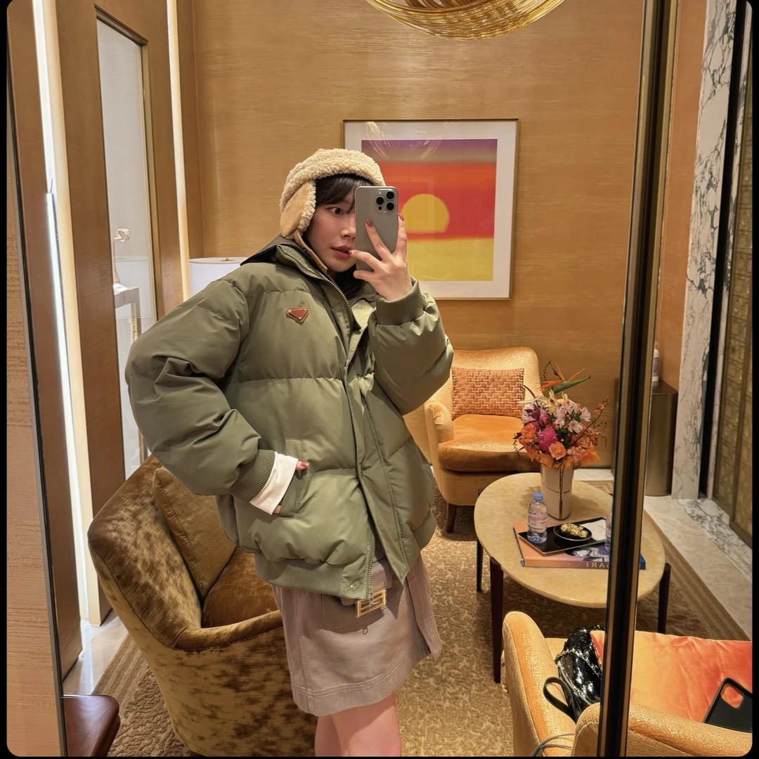 BETTER JOELAY -【半眠学姐】高端短款外套棉服时尚百搭休闲Z0595