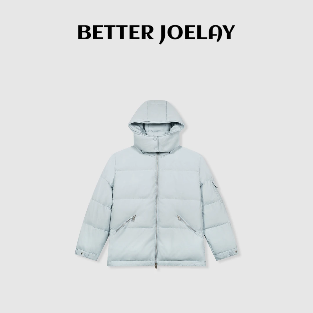 BETTER JOELAY -【冬日烟火】时尚连帽厚款羽绒服保暖百搭外套Z0578