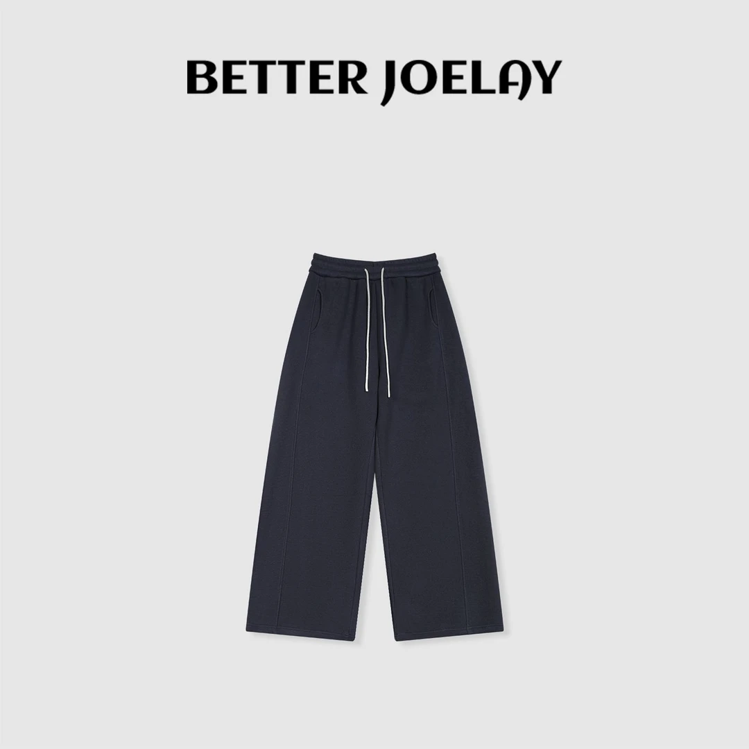 BETTER JOELAY-加绒【收藏浪漫】时尚休闲裤宽松百搭慵懒风WL9612