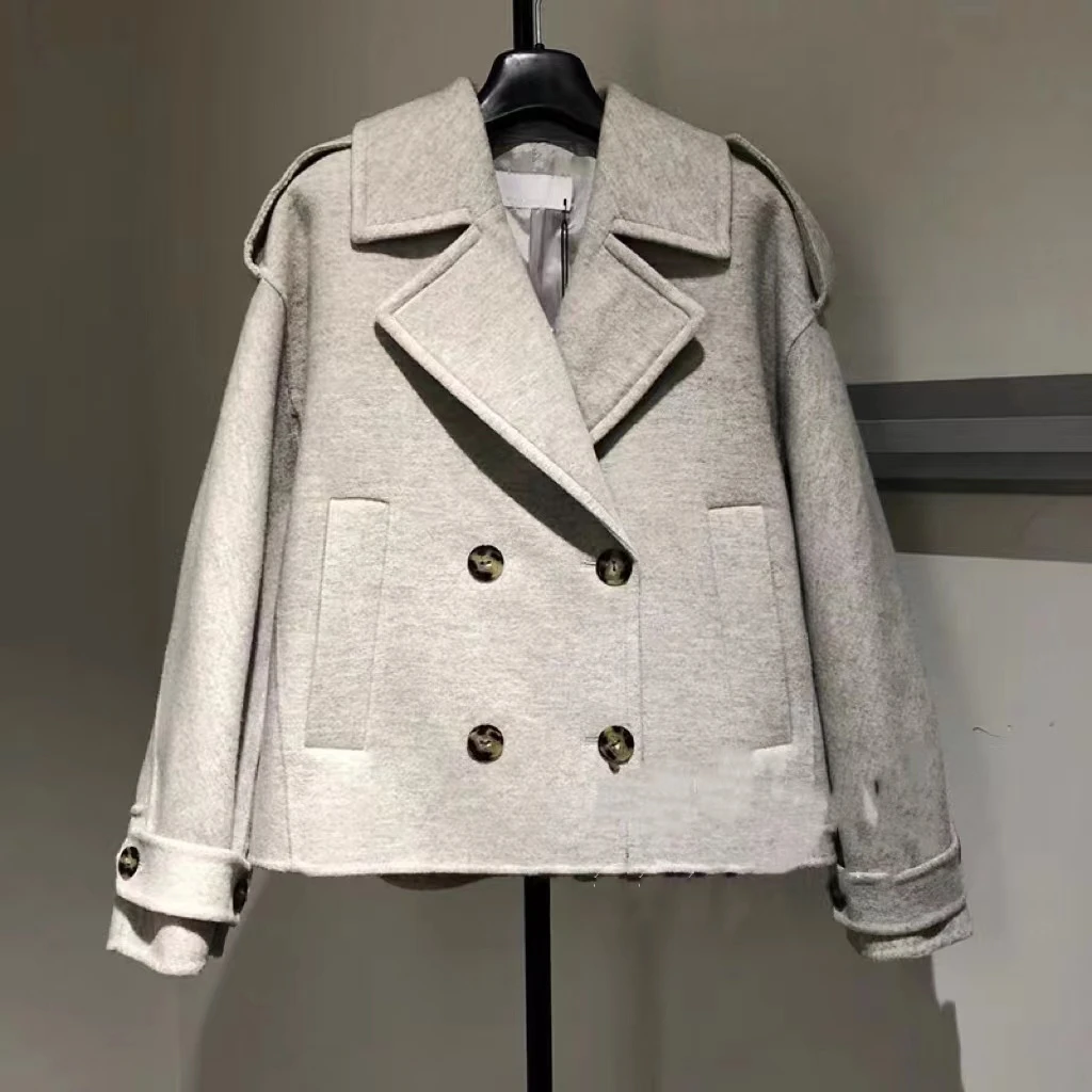 AW1050 V家短款羊绒大衣