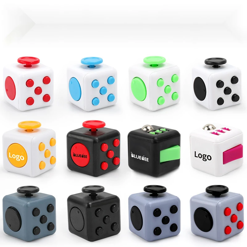 fidget cube解压神器发泄骰子手指魔方无聊打发时间办公减压玩具