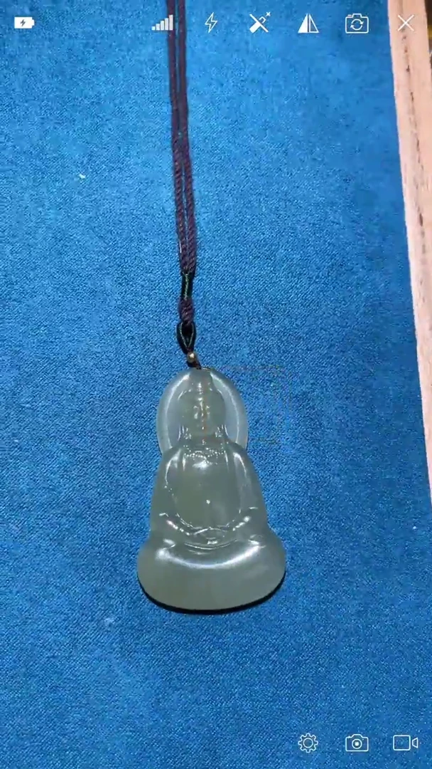 【闪购商品】和田玉GG未镶嵌素衣观音吊坠