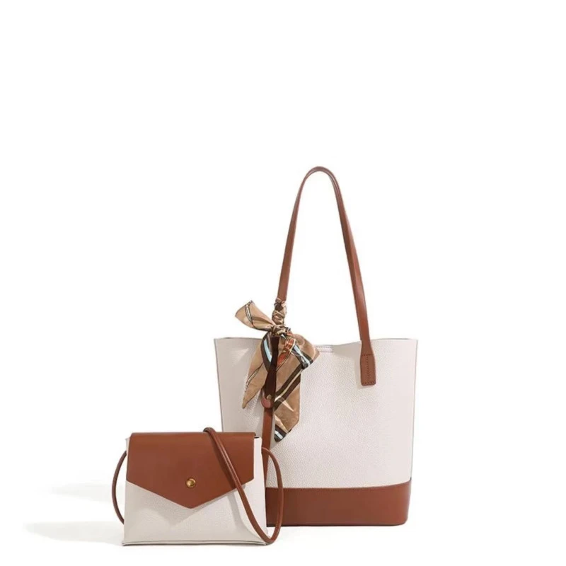 休闲女士潮流经典（无礼盒）设计师撞色肩包