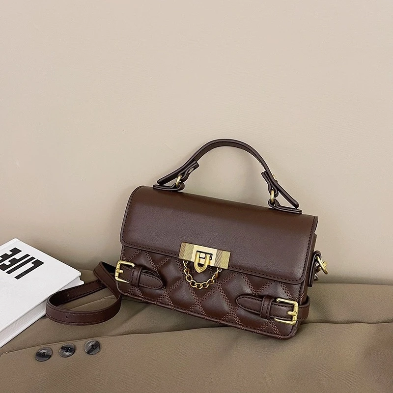 A包包洋气时尚百搭小众ins单肩小方包H197