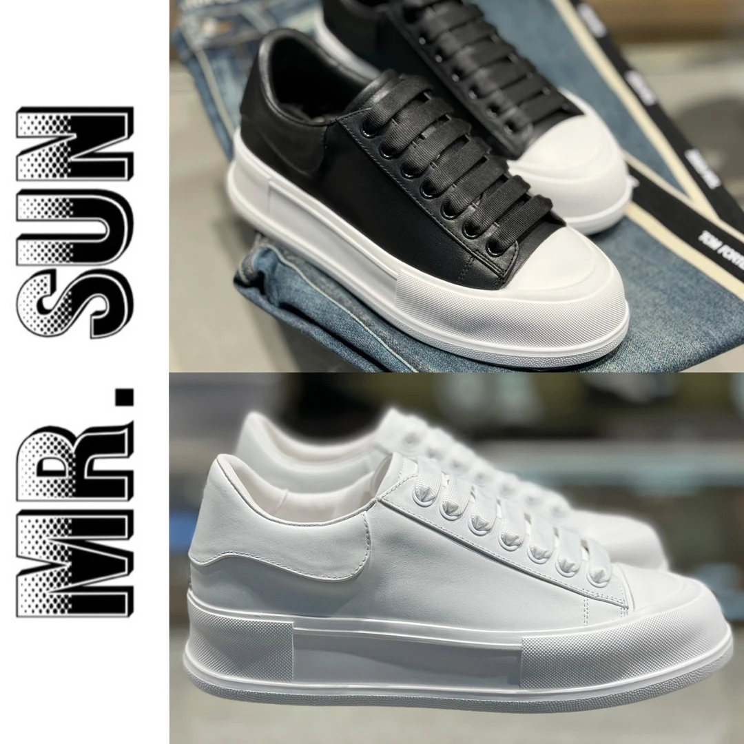 169孙先生欧货男装休闲鞋时尚百搭系带休闲板鞋小白鞋