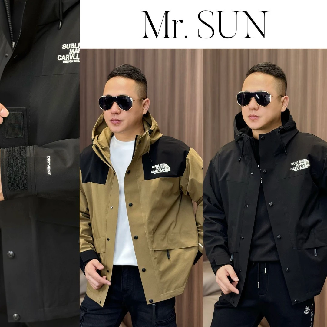 孙先生｜马克卡沃利｜秋季男款冲锋衣外套时尚户外风外套25252