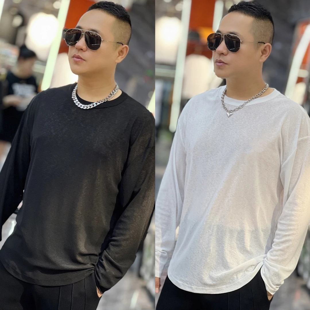 708孙先生欧货男装夏季旅行必备防晒衫薄料男士长袖打底防晒服