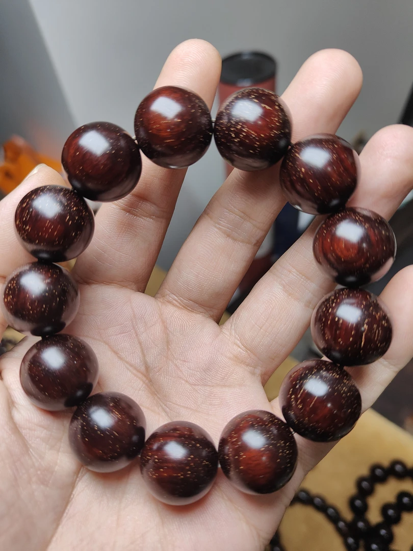 印度小叶紫檀1.8爆星单圈