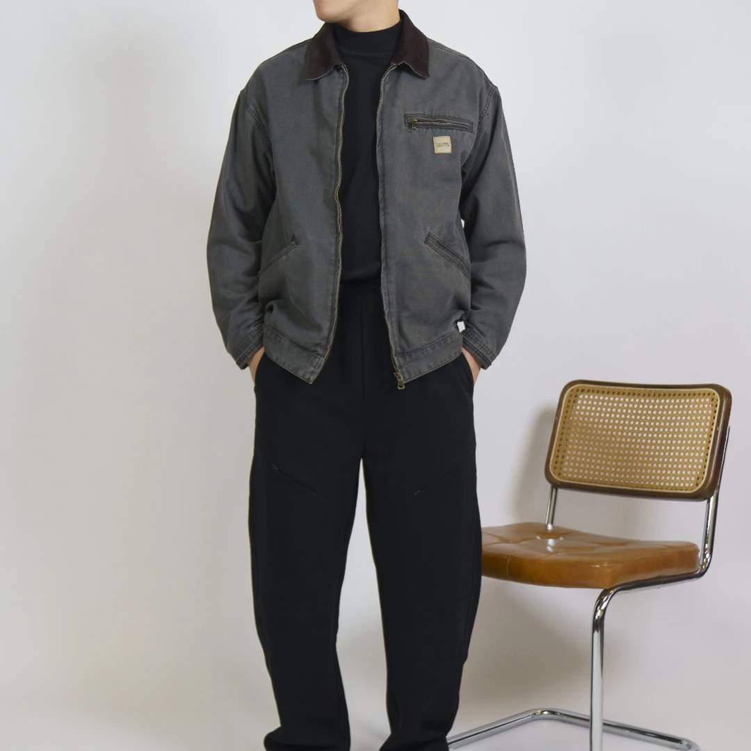 6便士2【3092复古底特律工装水洗夹克外套】户外卡哈特夹克时尚休闲