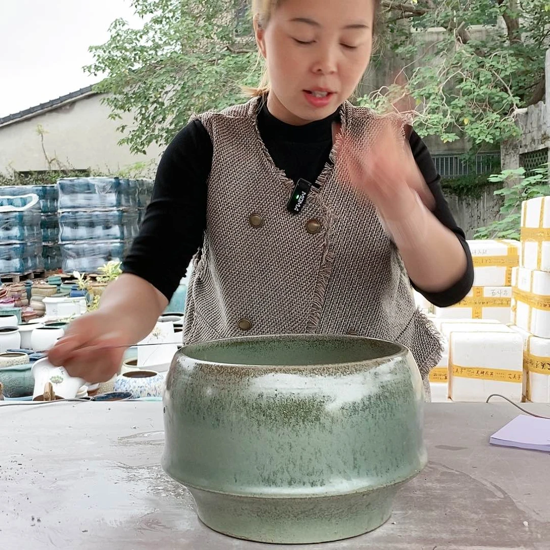 红陶20CM以下王嫂花盆1019-147