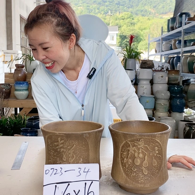 【闪购商品】王嫂花盆0723-34伍拉8