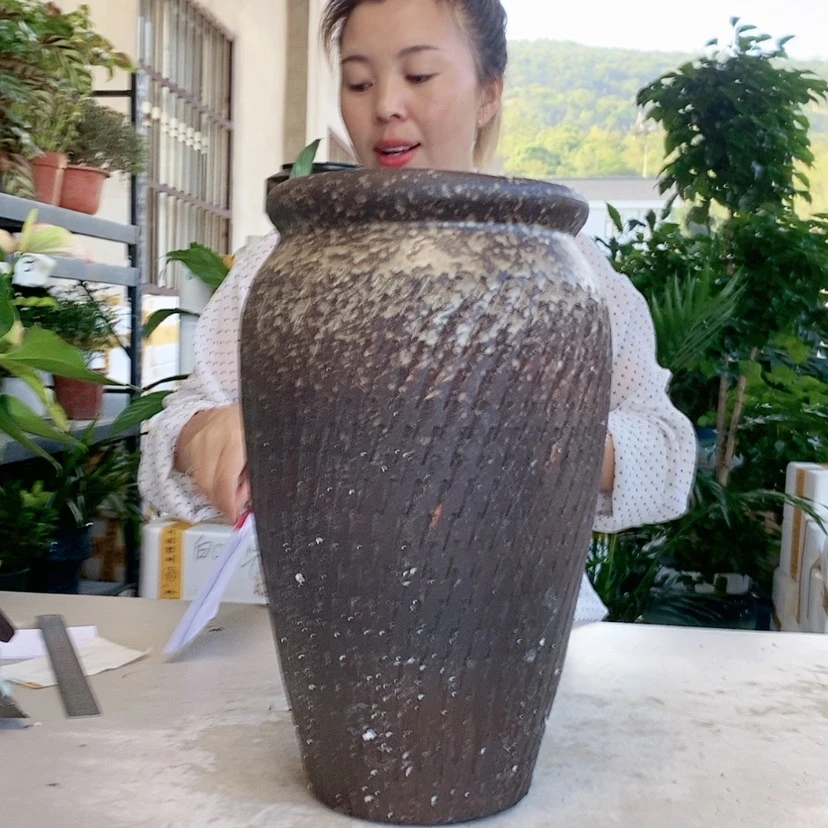 【闪购商品】红陶20CM以下王嫂花盆0923-25微瑕