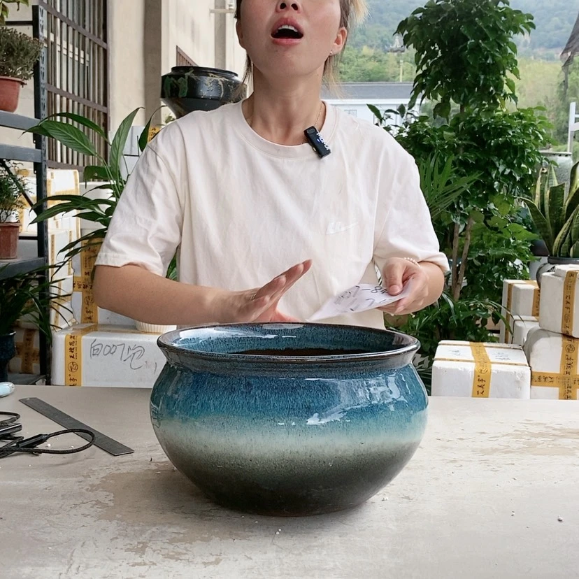 【闪购商品】红陶20CM以下王嫂花盆0927-84