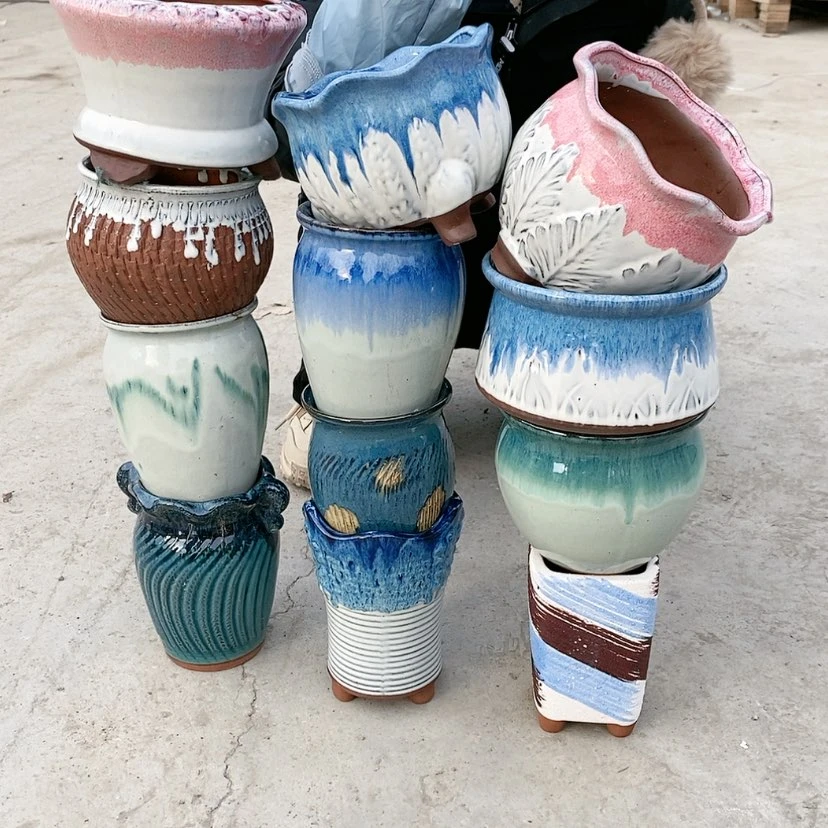 【闪购商品】红陶15cm以下王嫂花盆1227-32框