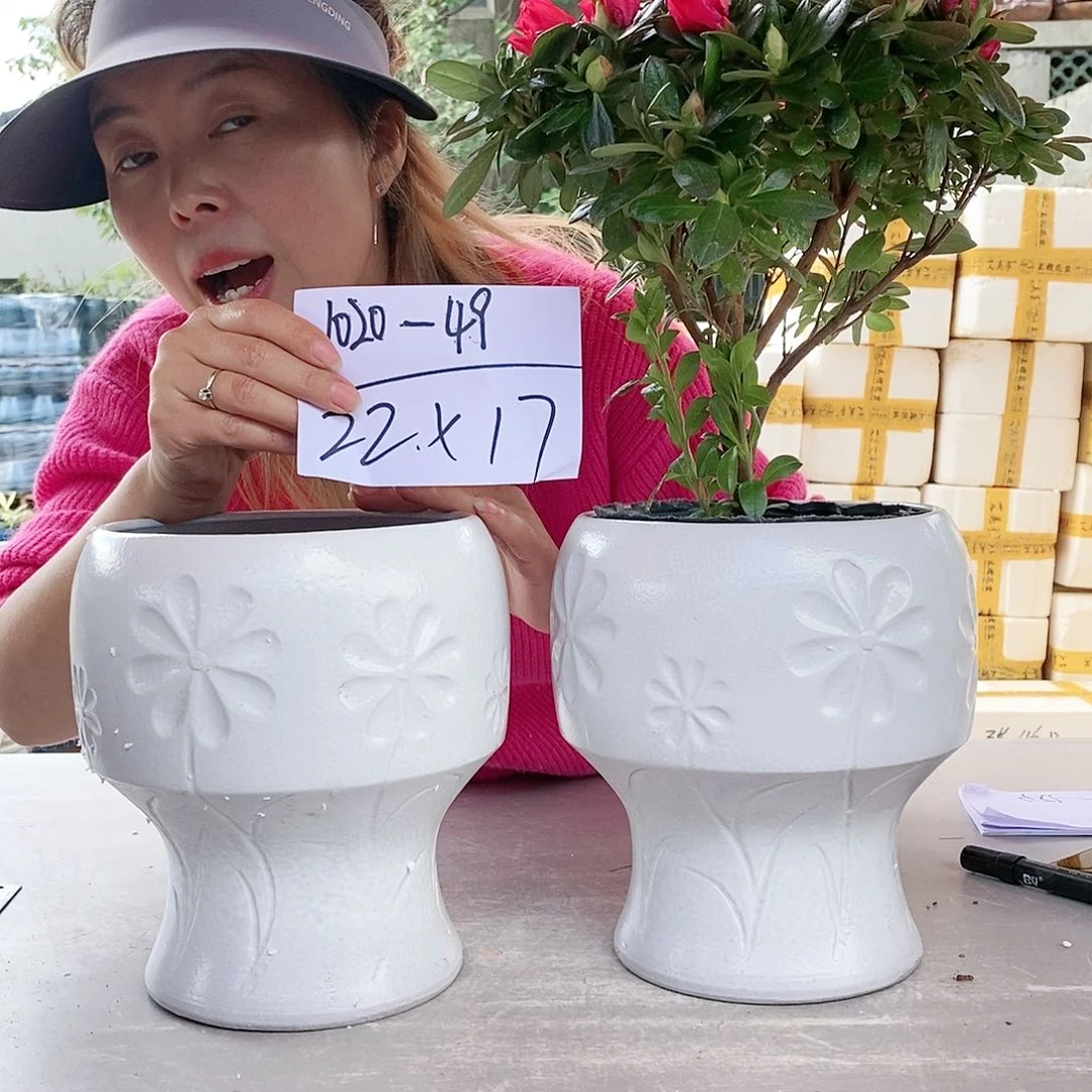 红陶20CM以下王嫂花盆1020-49