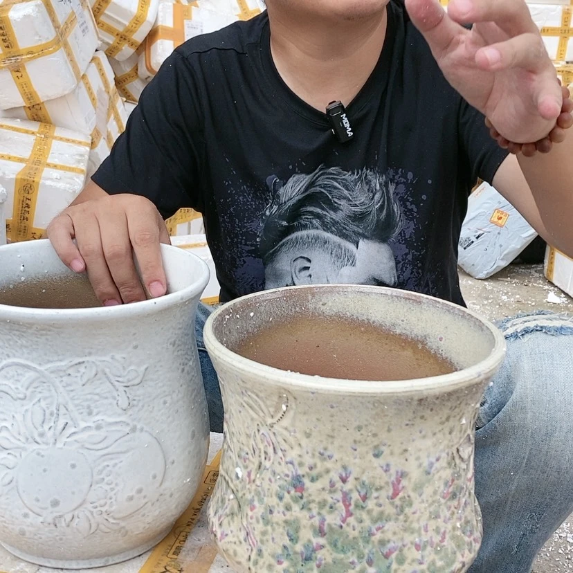 【闪购商品】红陶20CM以下王嫂花盆0927-140