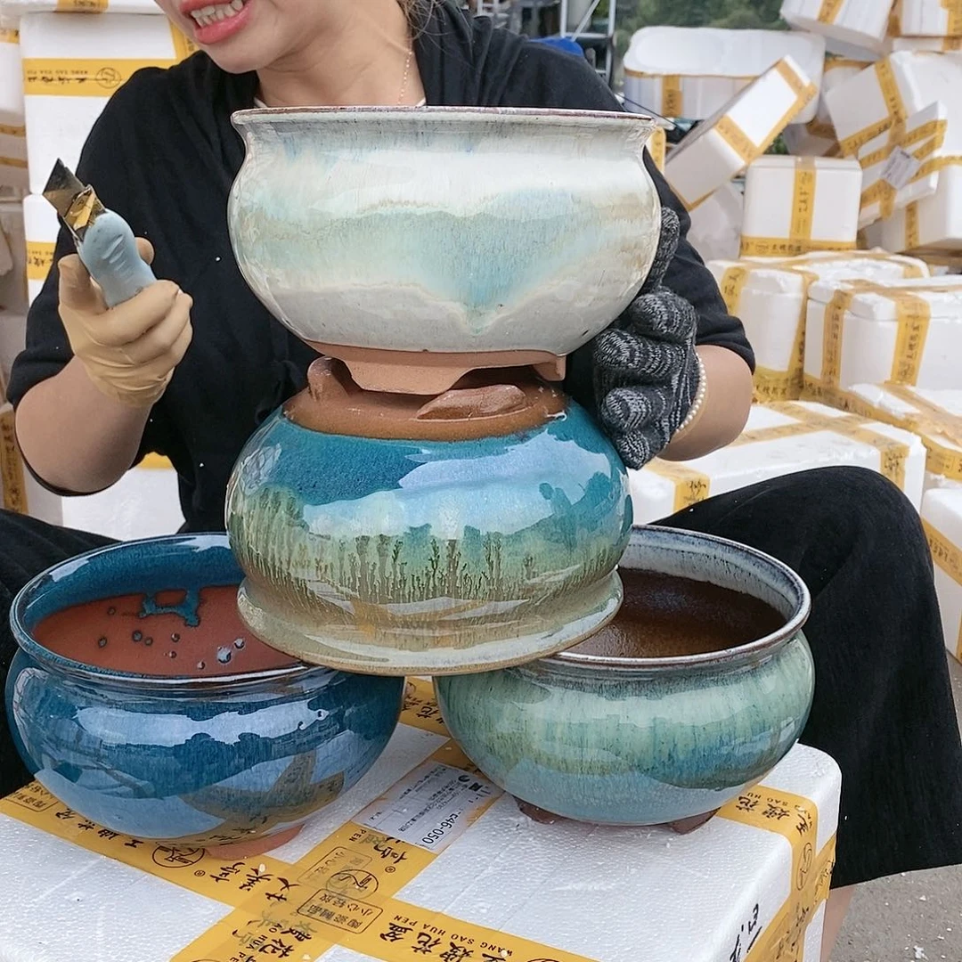 红陶20CM以下袁4拼