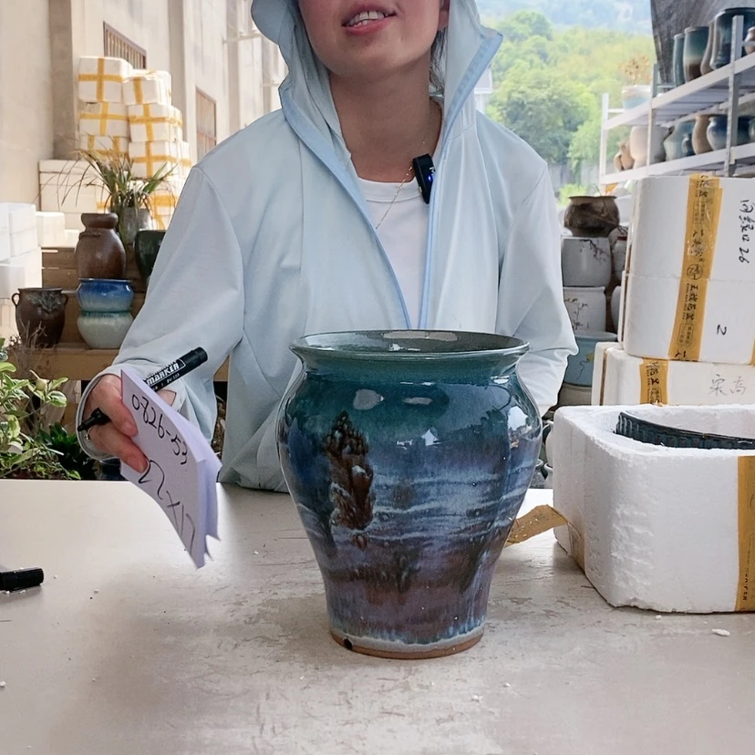 【闪购商品】红陶20CM以下王嫂花盆0826-53微瑕