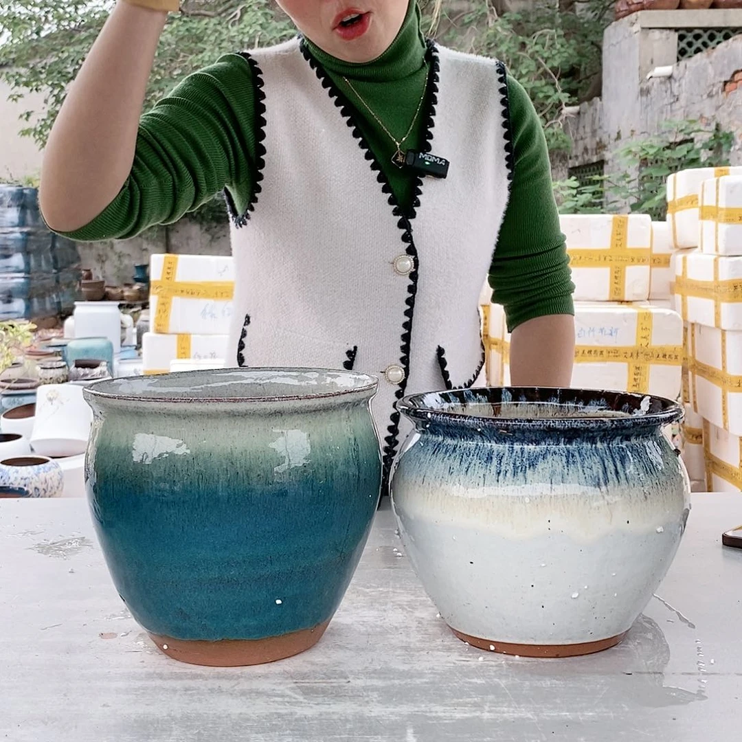 红陶20CM以下王嫂花盆1028-65